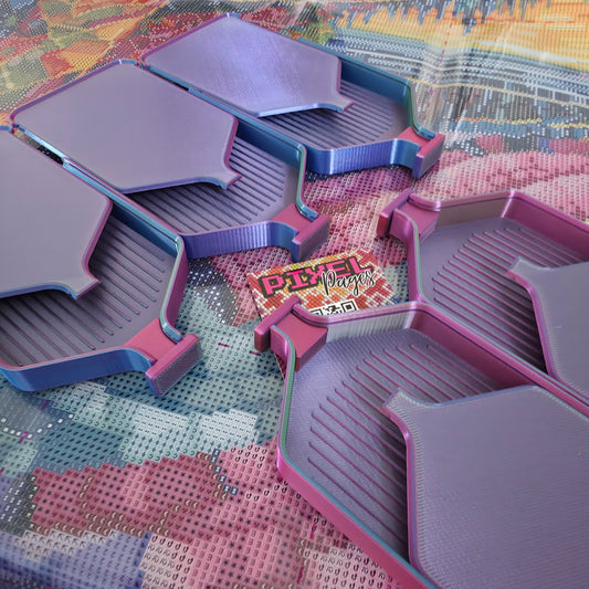 Luxury Set of 5 Stack-able Trays - Magical