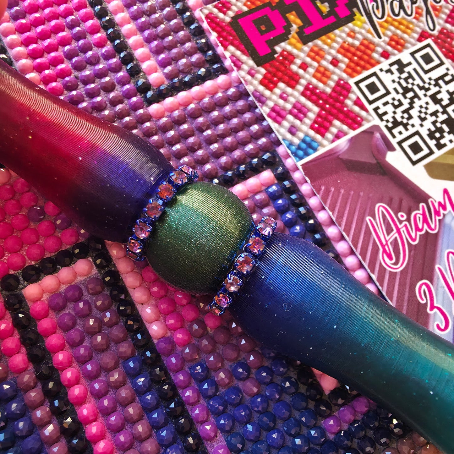 Sleek Pen For Threaded Tips - Nebula Bling