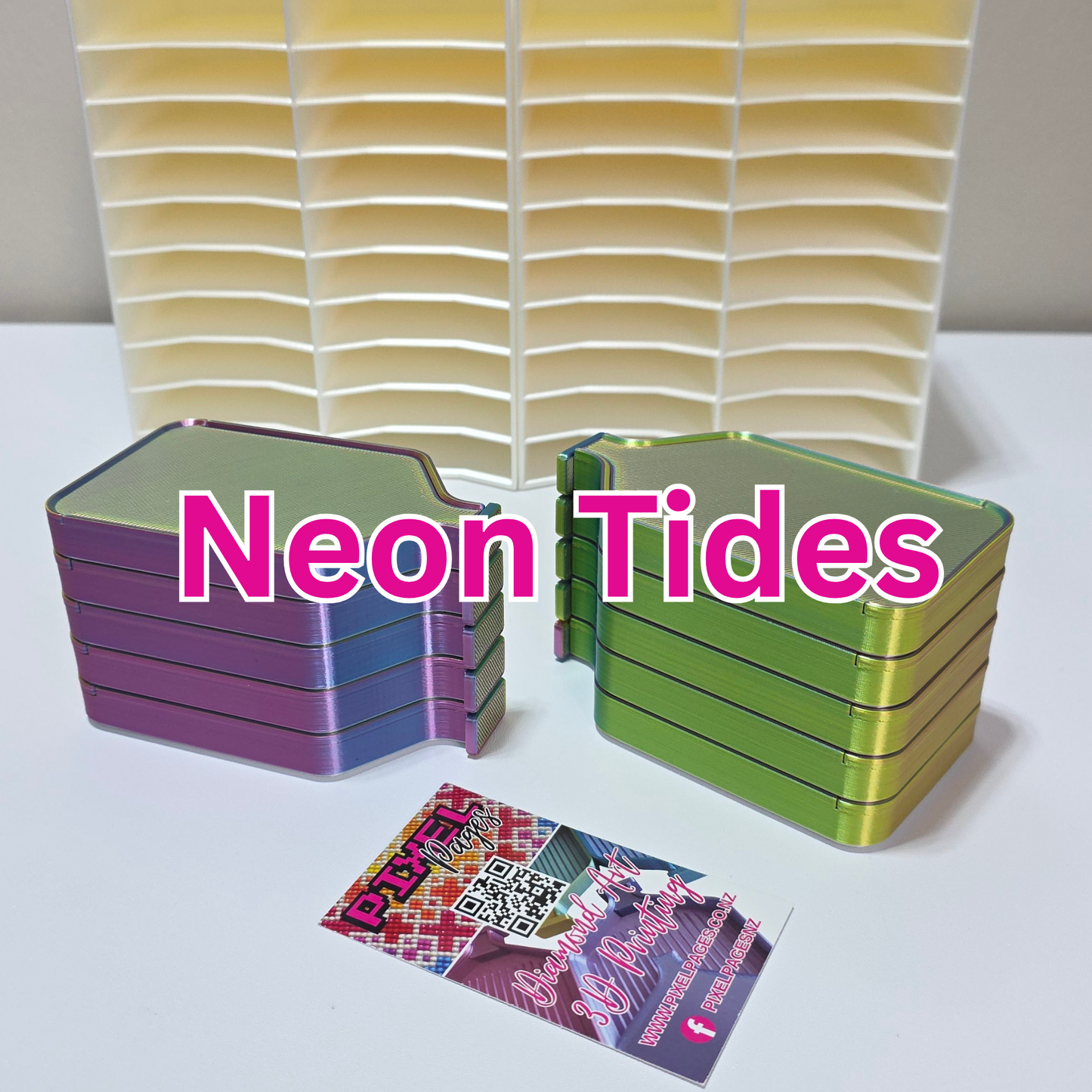 Luxury Stack-able Trays - Tri-Colours