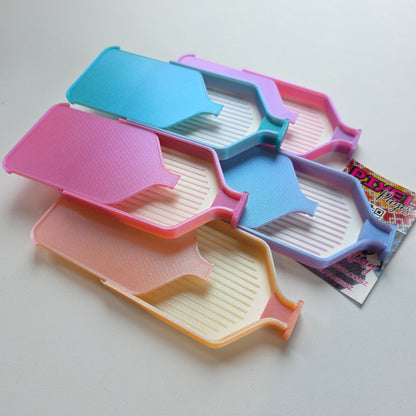 Luxury Set of 5 Stack-able Trays - Chameleon Rainbow Shimmer