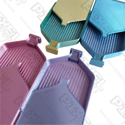 Luxury Set of 5 Stack-able Trays - Paddle Pop