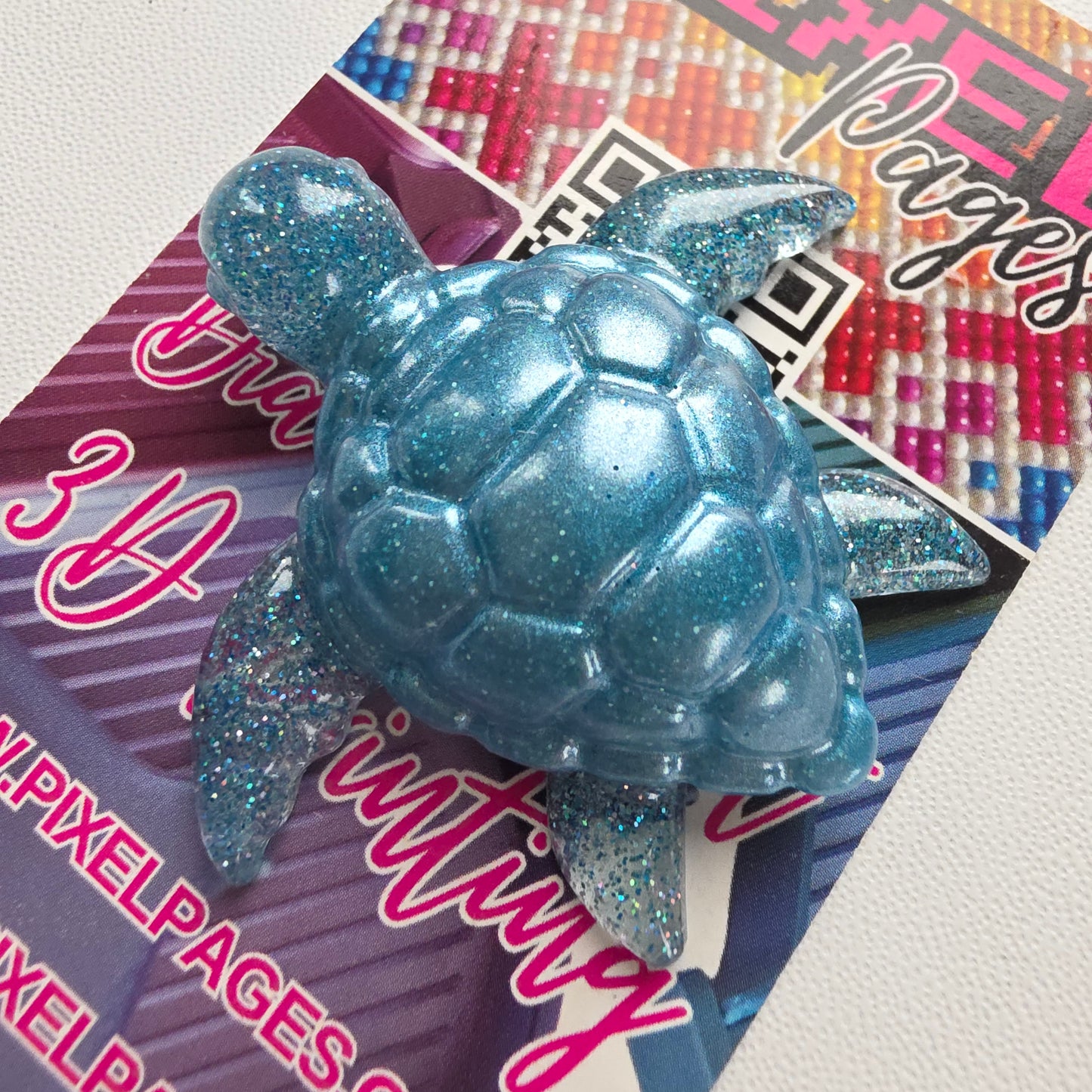 Handmade Resin Turtle Cover Minders
