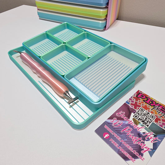 Pixel Palettes 1 Medium + 4 Mini Tray Caddy