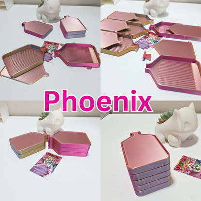 Luxury Stack-able Trays - Tri-Colours