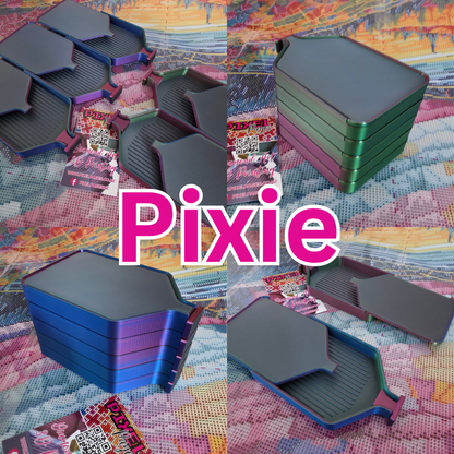 Luxury Stack-able Trays - Tri-Colours