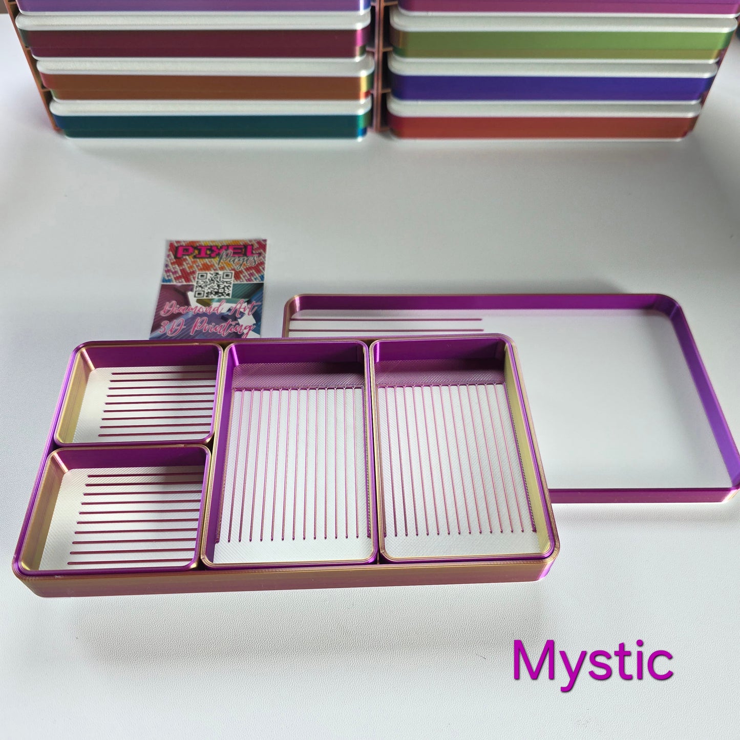 Pixel Palettes 2 Medium + 2 Small Trays