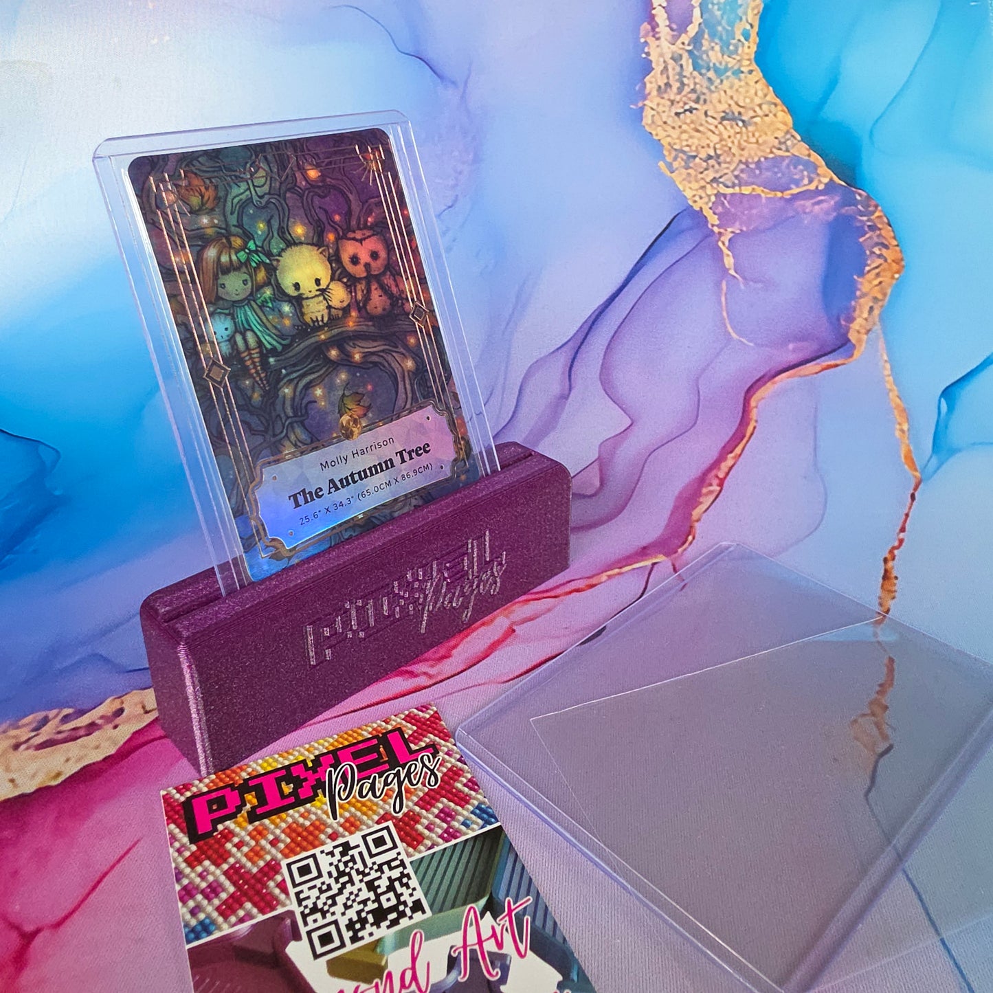 Trading Card Display Holder