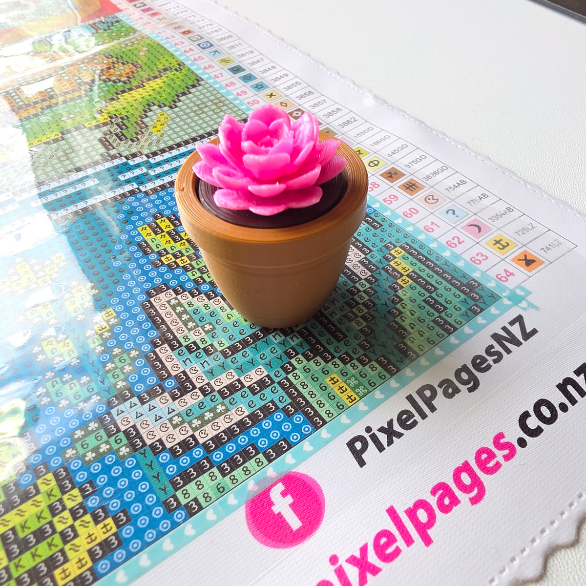 Diamond Painting Pals 3D Printed Cover Minders - Clicky Cacti