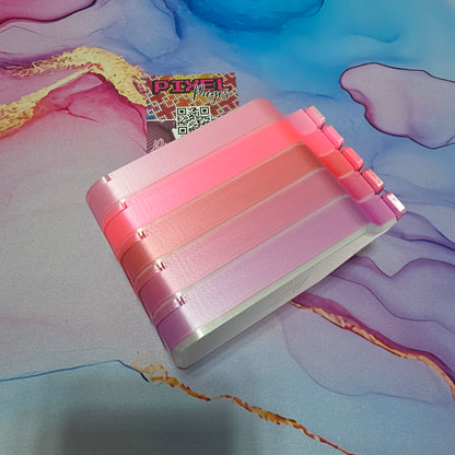 Luxury Set of 5 Stack-able Trays - Peach Blush