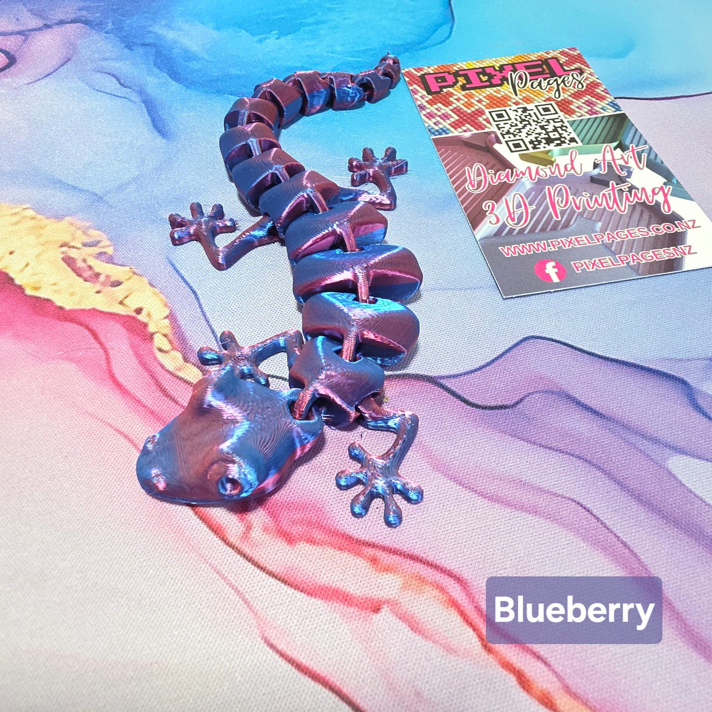 Diamond Painting Pals 3D Printed Cover Minders - Gecko