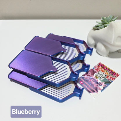 Luxury 5 Pack Stack-able Trays - Pearly White & Duo-Colours