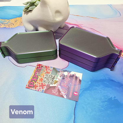 Luxury 5 Pack Stack-able Trays - Pearly White & Duo-Colours