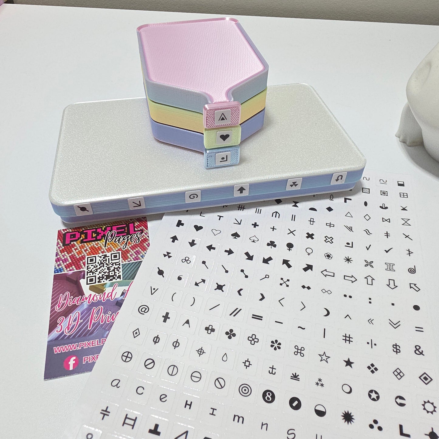 Diamond Painting Symbol Stickers