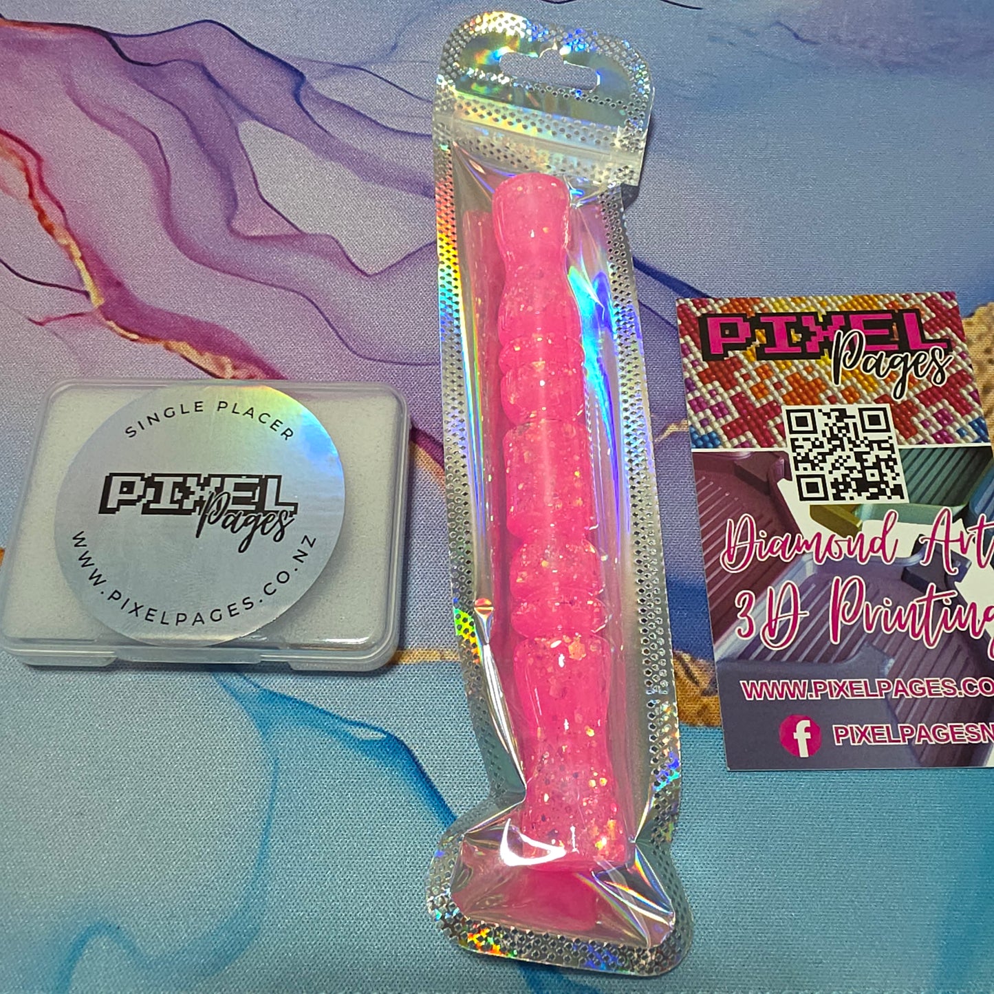 Resin Turned Pen & Single Placer Tip Bundle