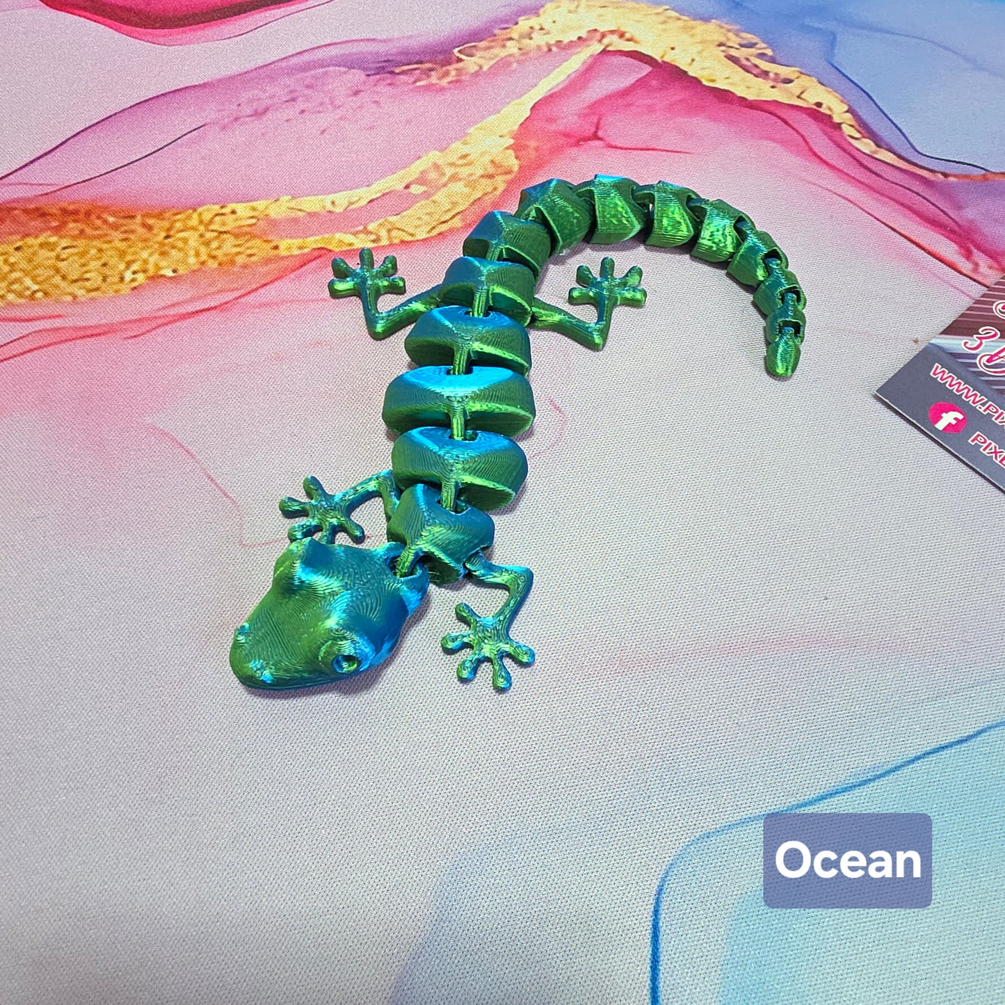 Diamond Painting Pals 3D Printed Cover Minders - Gecko