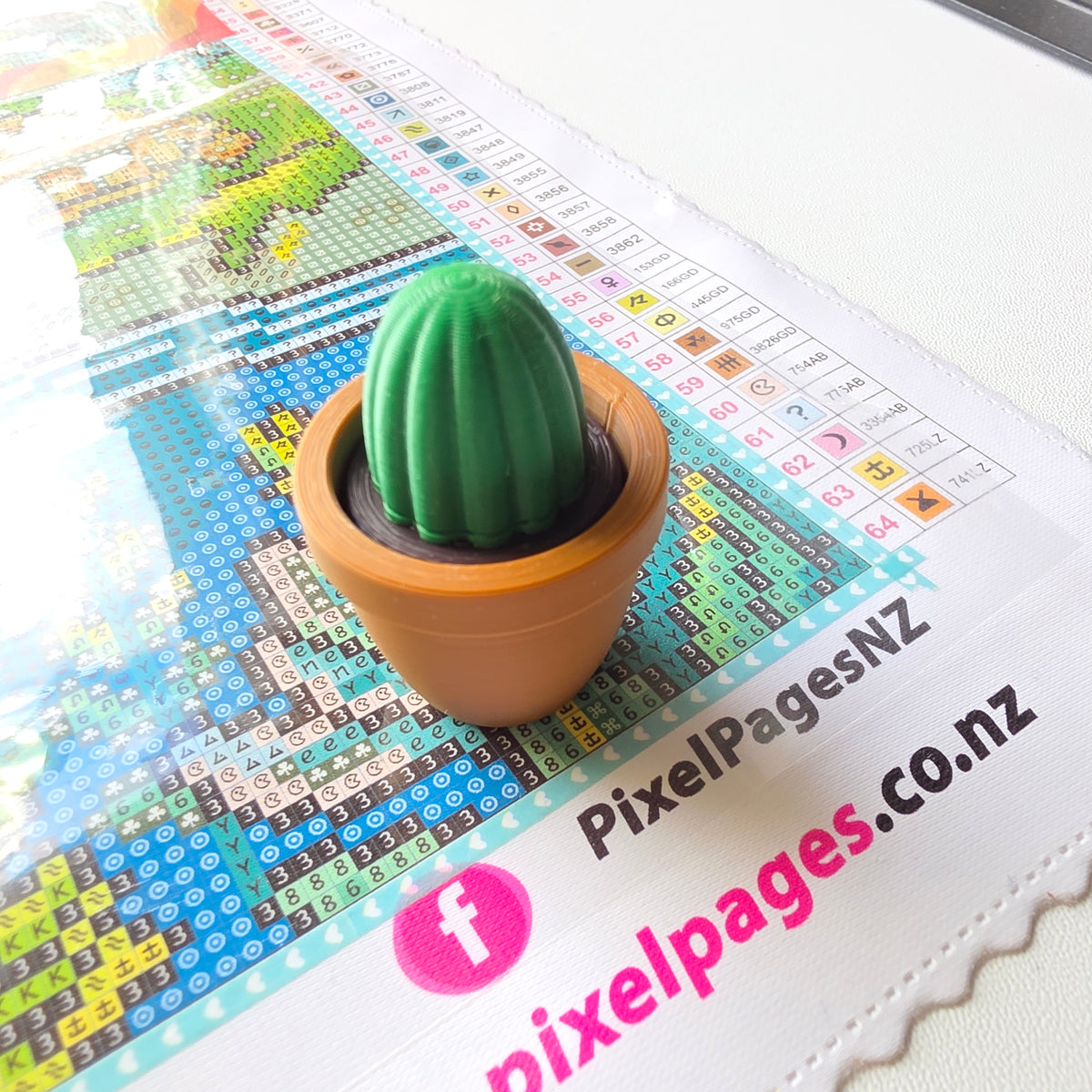 Diamond Painting Pals 3D Printed Cover Minders - Clicky Cacti