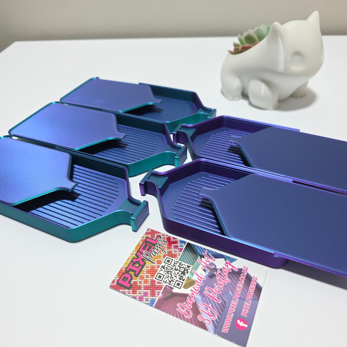 Luxury Stack-able Trays - Duo Colours