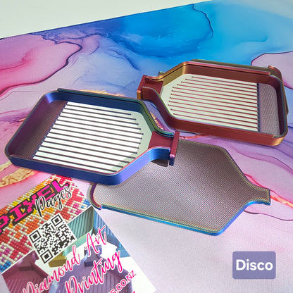 Luxury Mini Stack-able Trays Singles - Pearly White & Tri-Colour