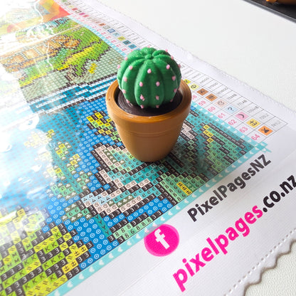 Diamond Painting Pals 3D Printed Cover Minders - Clicky Cacti