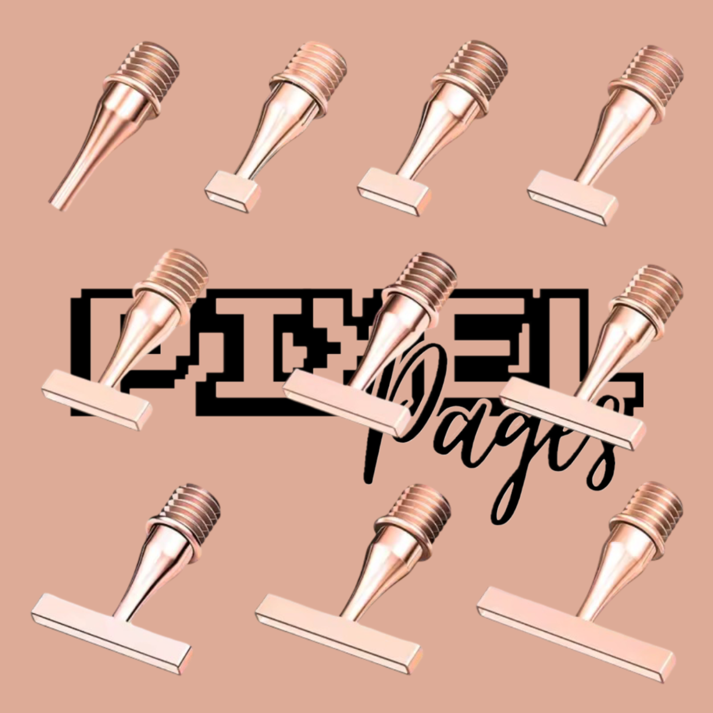 Stainless Steel Tip Full Set