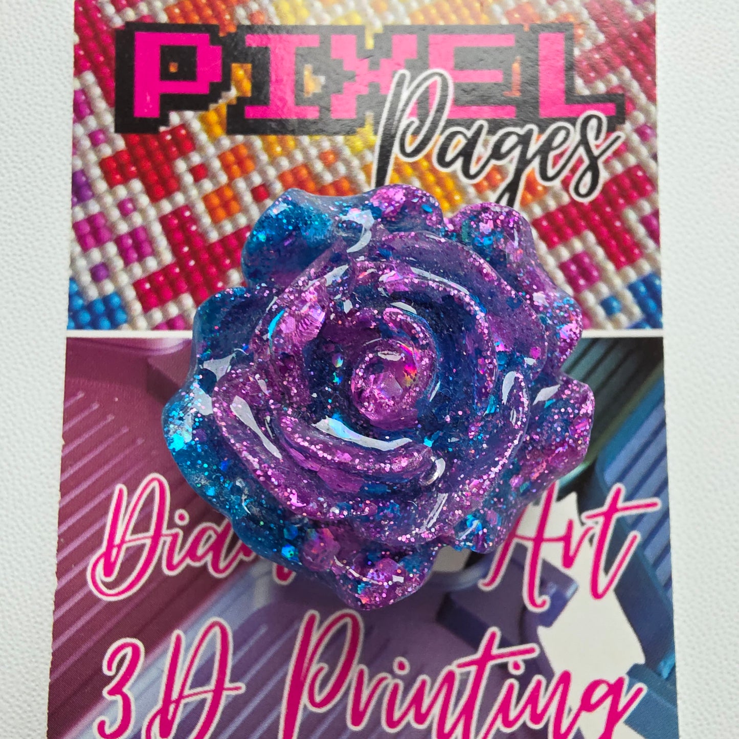 Handmade Resin Flower Cover Minders
