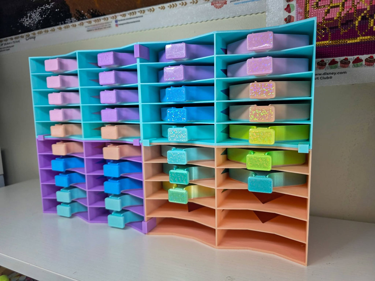 10 Slot Tray Tower - Standard V2 (Sleek)