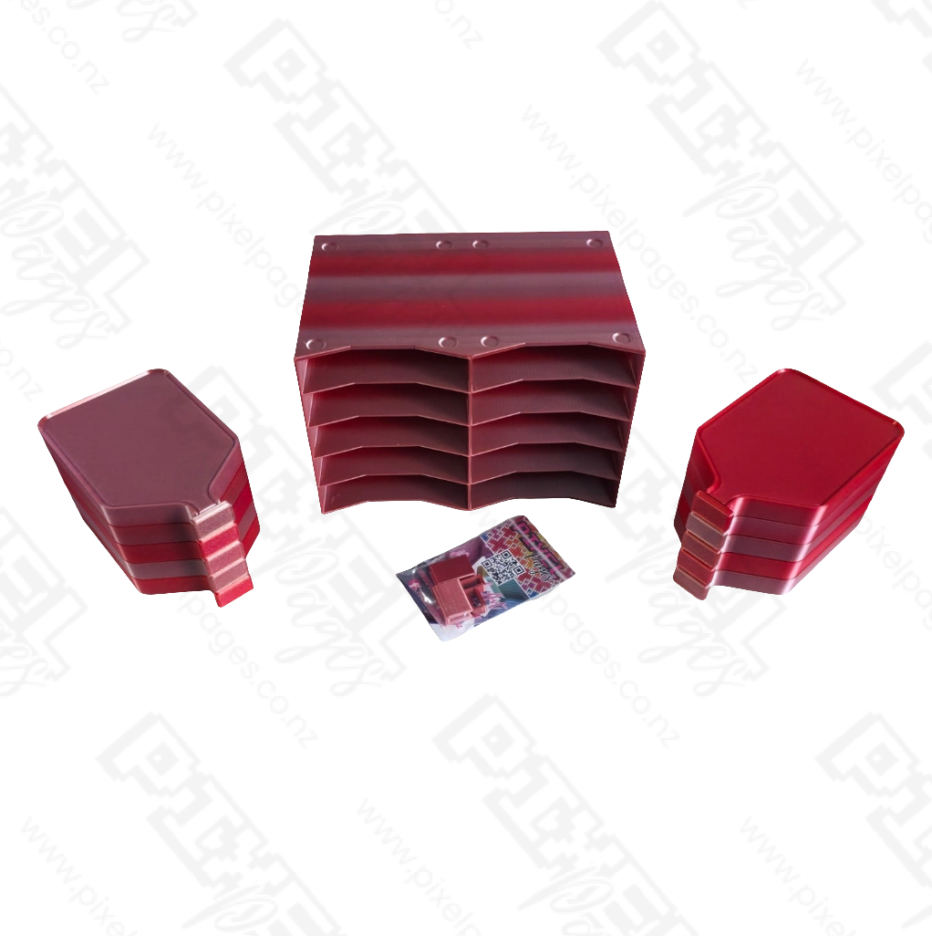 10 Slot Tower & Tray Bundle - Inferno