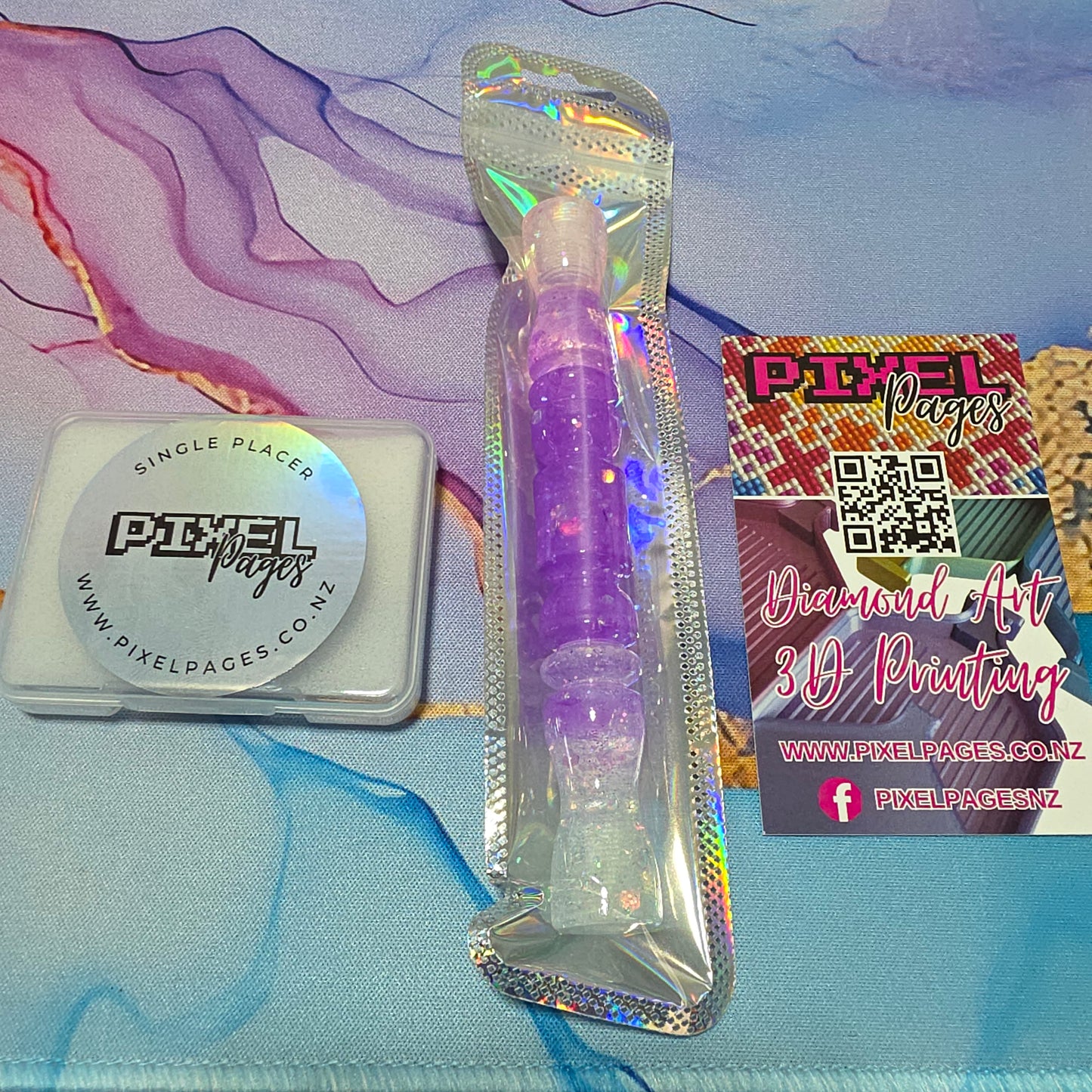 Resin Turned Pen & Single Placer Tip Bundle