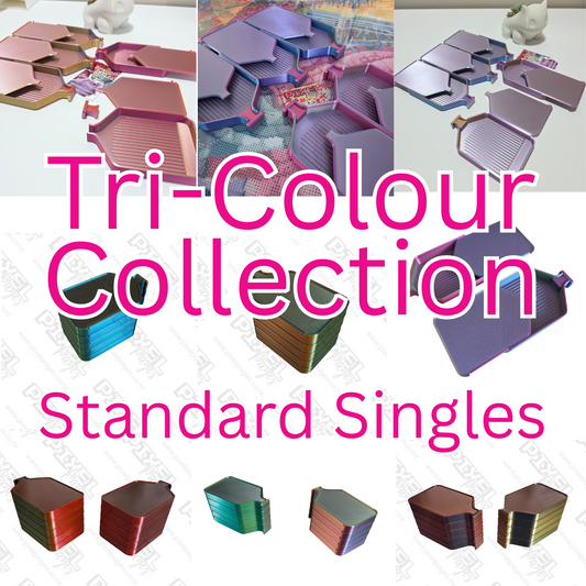 Luxury Stack-able Trays - Tri-Colours