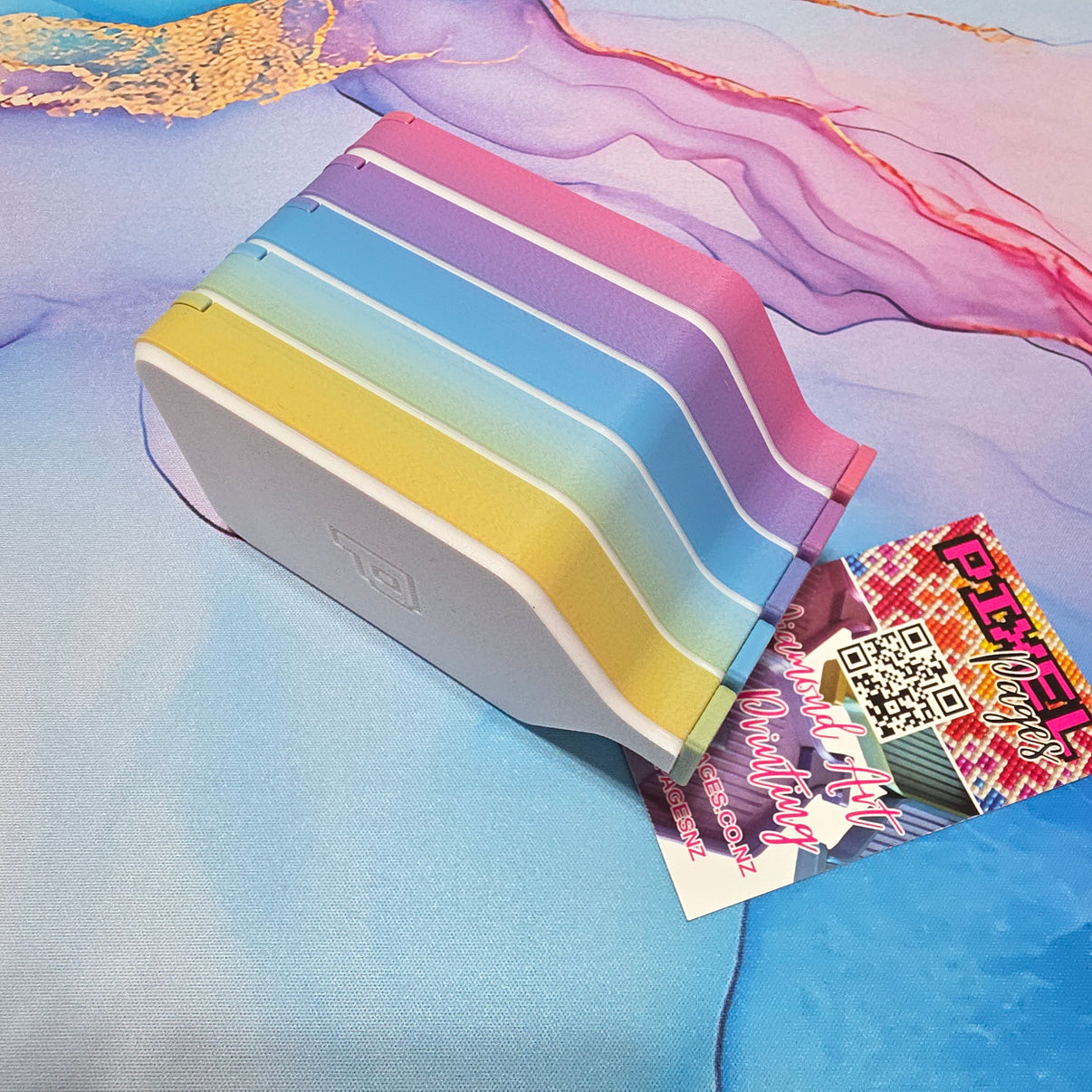 Luxury Set of 5 Stack-able Trays - Matte Macaroon