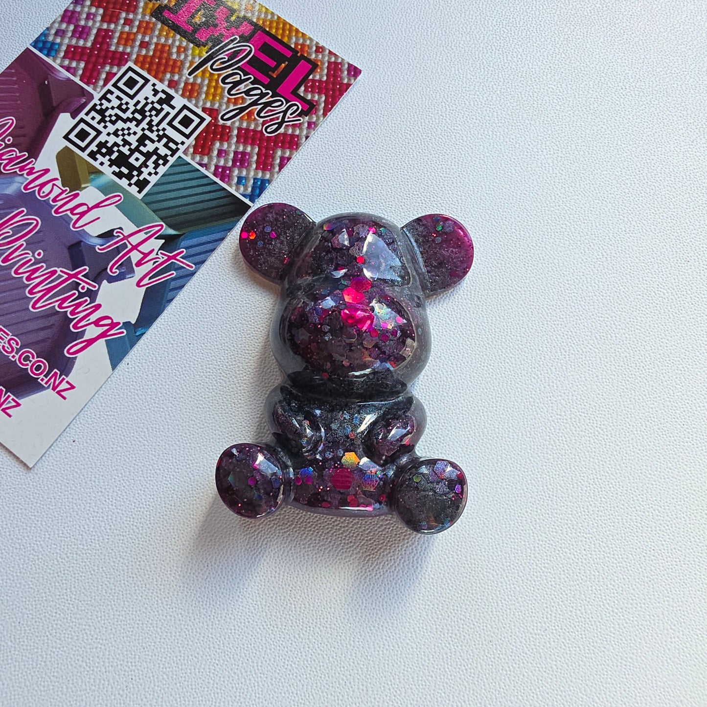Handmade Resin Bear Cover Minders