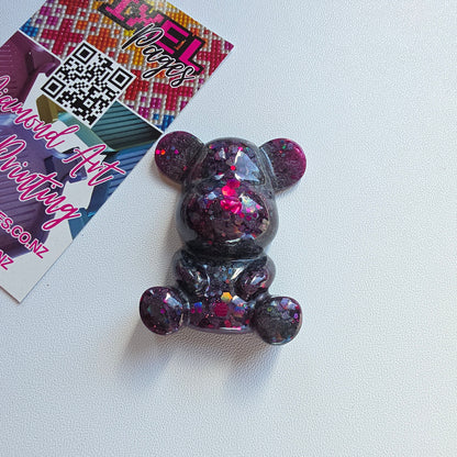 Handmade Resin Bear Cover Minders