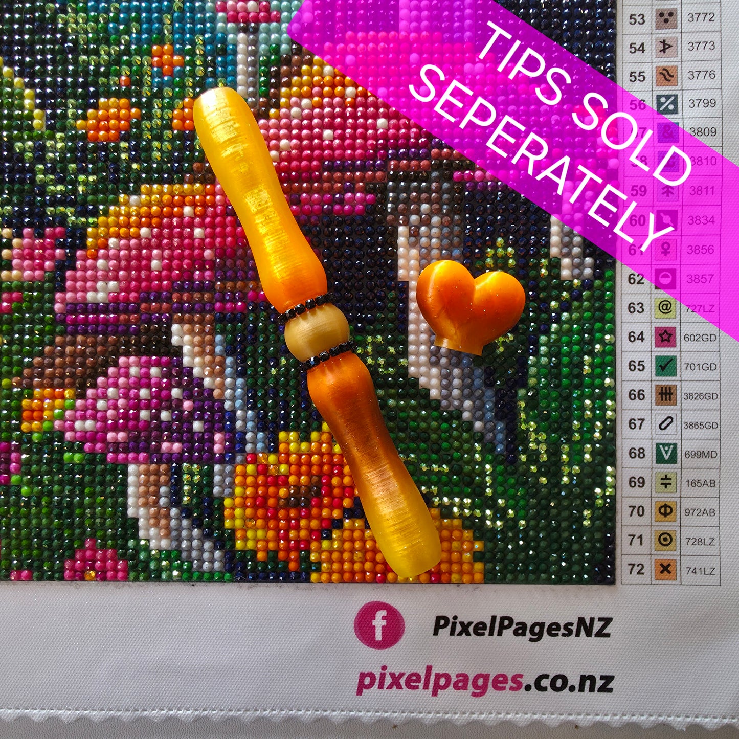 Sleek Pen For Threaded Tips - Sunflower Bling