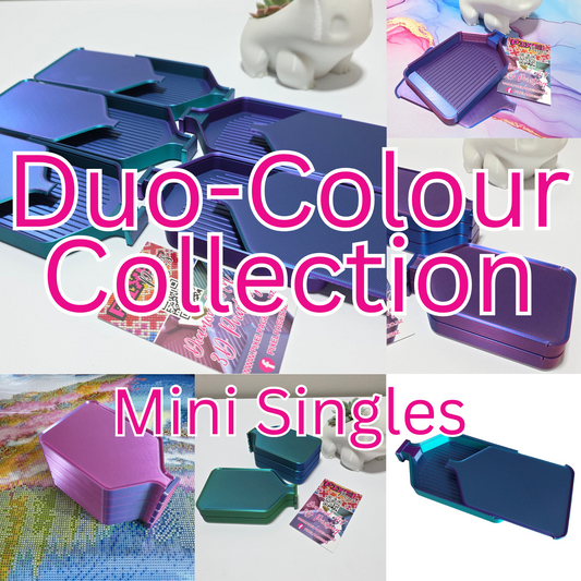 Luxury Stack-able Mini Trays - Duo-Colours