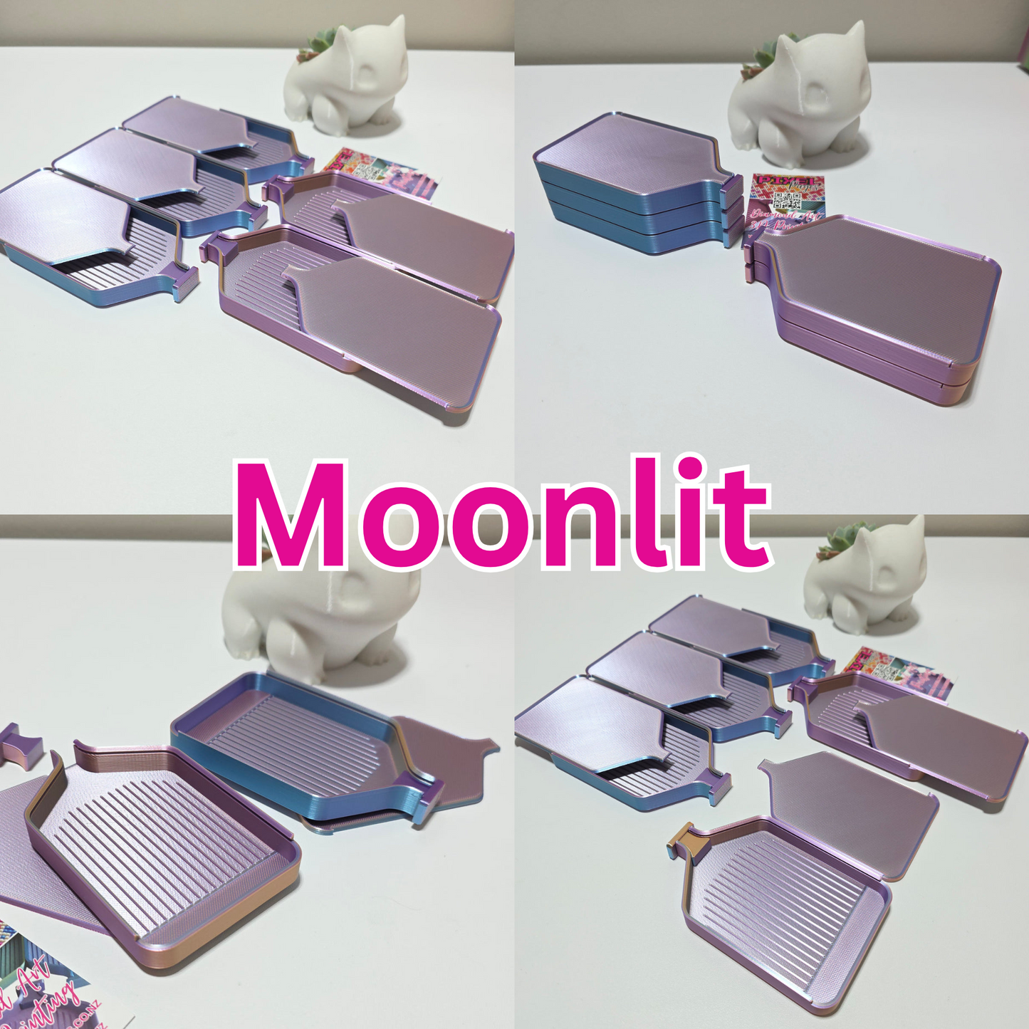 Luxury Stack-able Trays - Tri-Colours
