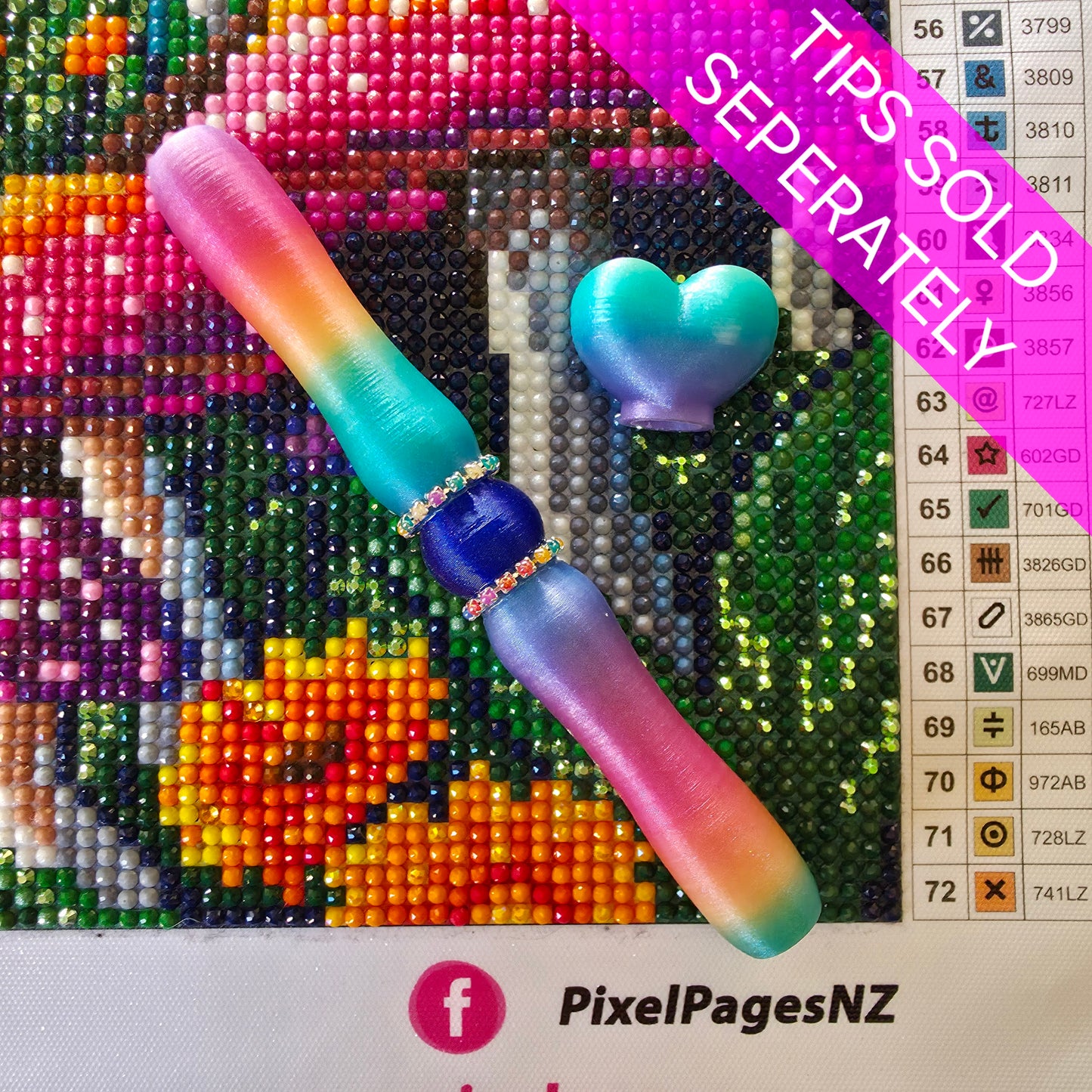 Sleek Pen For Refillable Tip - Chamelion Bling
