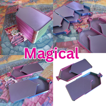Luxury Stack-able Trays - Tri-Colours