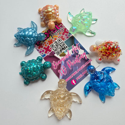 Handmade Resin Turtle Cover Minders