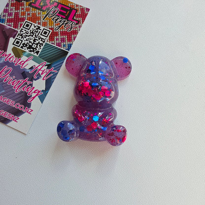 Handmade Resin Bear Cover Minders