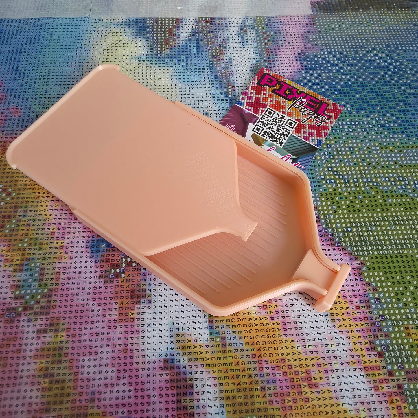 Luxury Diamond Painting Drill Tray with Lid & Stopper - Standard Singles