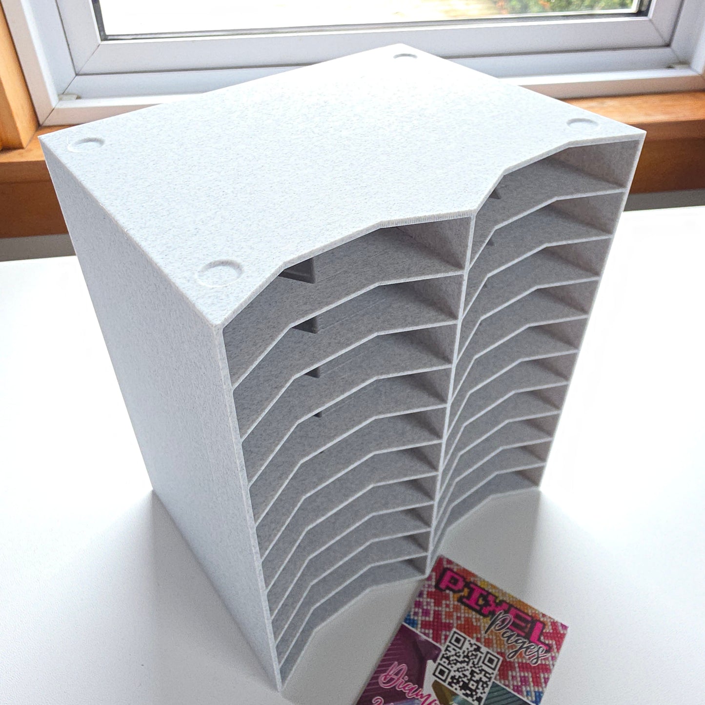Pre-Printed 20 Slot Tray Tower - Mini Trays