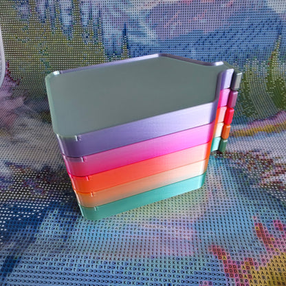 Luxury Set of 5 Stack-able Trays - Candy