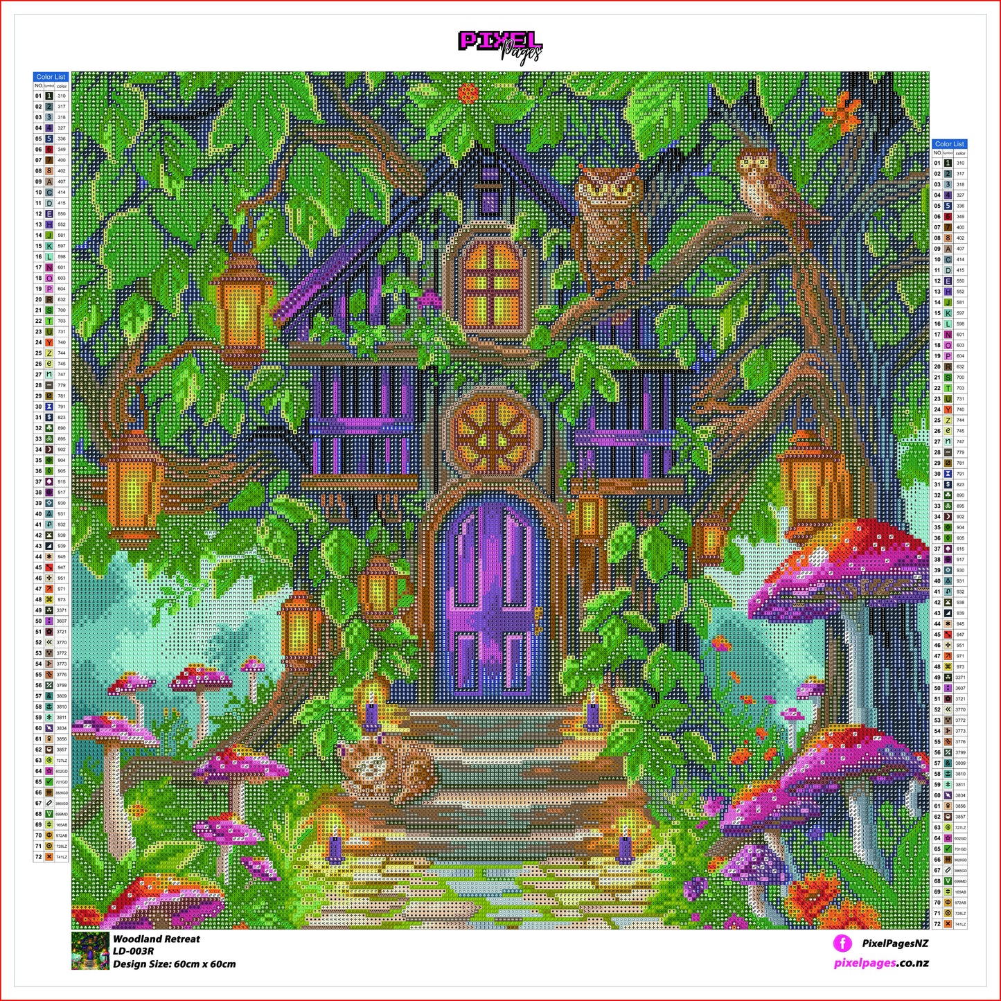 Woodland Retreat - Round