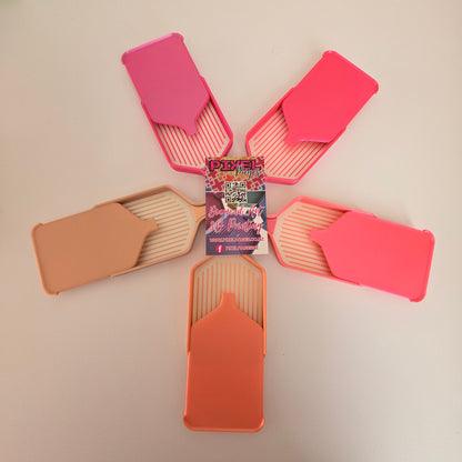 Luxury Mini Set of 5 Stack-able Trays - Pearl White & Candy