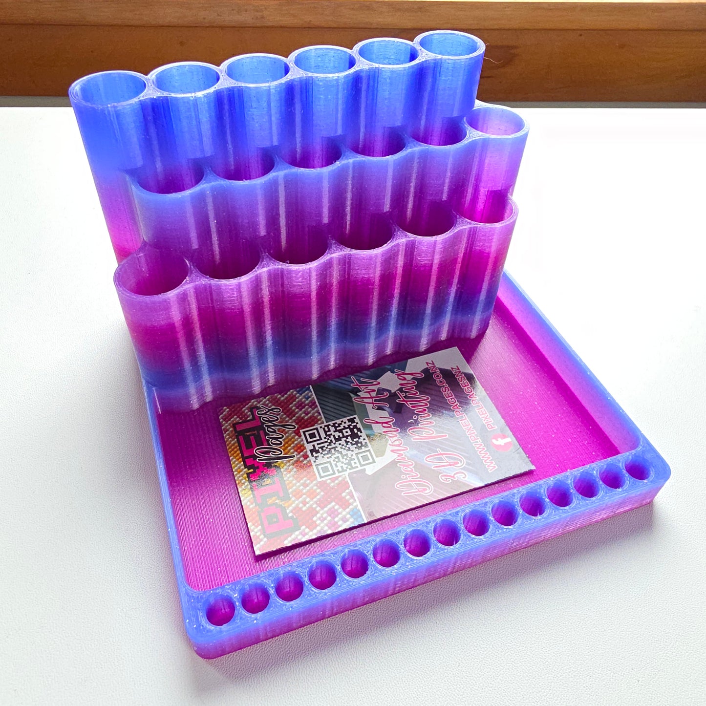 Pre-Printed Diamond Painting Pen Holder - Large