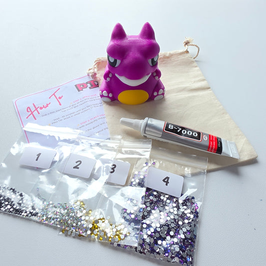 Bedazzling Figurine Kit - Pip The Dragon