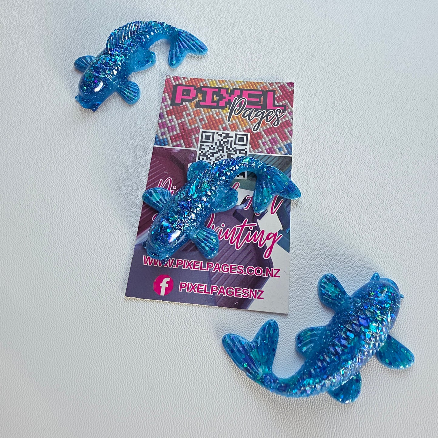 Handmade Resin Fish Cover Minders