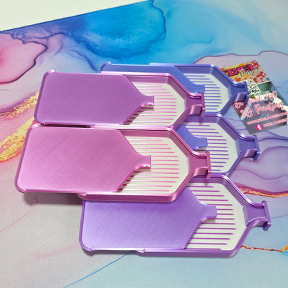 Luxury Set of 5 Stack-able Trays - Romantic