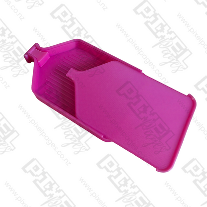 Luxury Set of 5 Stack-able Trays - Hot Pink