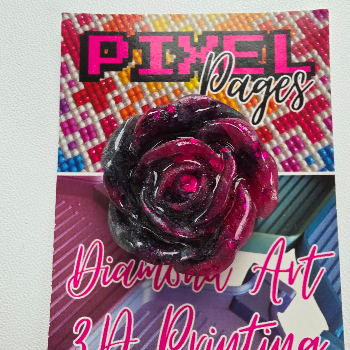 Handmade Resin Flower Cover Minders